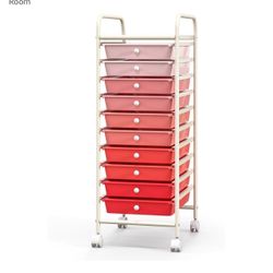 Brand New 10-Drawer Storage Cart – Never Opened!