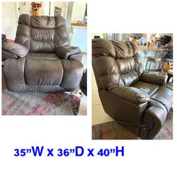 Couch And Recliner Chair 