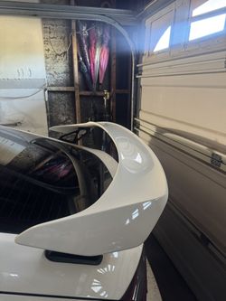 Championship White paint matched wing Civic type R OEM Trade