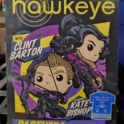 Funko POP! Boxed Tee featuring Marvel Studios' Hawkeye