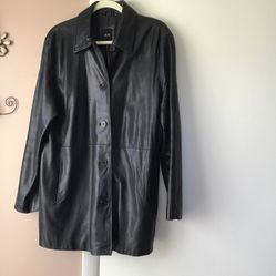 Leather Coat
