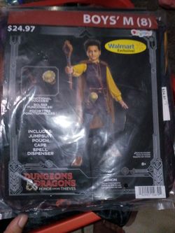 Dungeons & Dragons Simon Deluxe Boys Costume Size M (8)