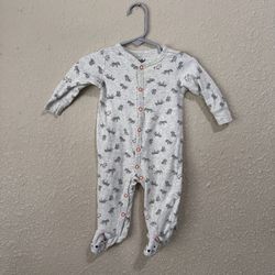 Child Of Mine By Carters Coveralls 3-6 Months Snap Button Closure