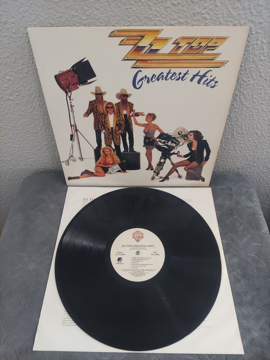 Zz Top Vinyl Record Album