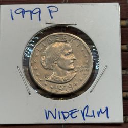 Famous Wide Rim Close Date 1979 P Susan B Anthony Dollar