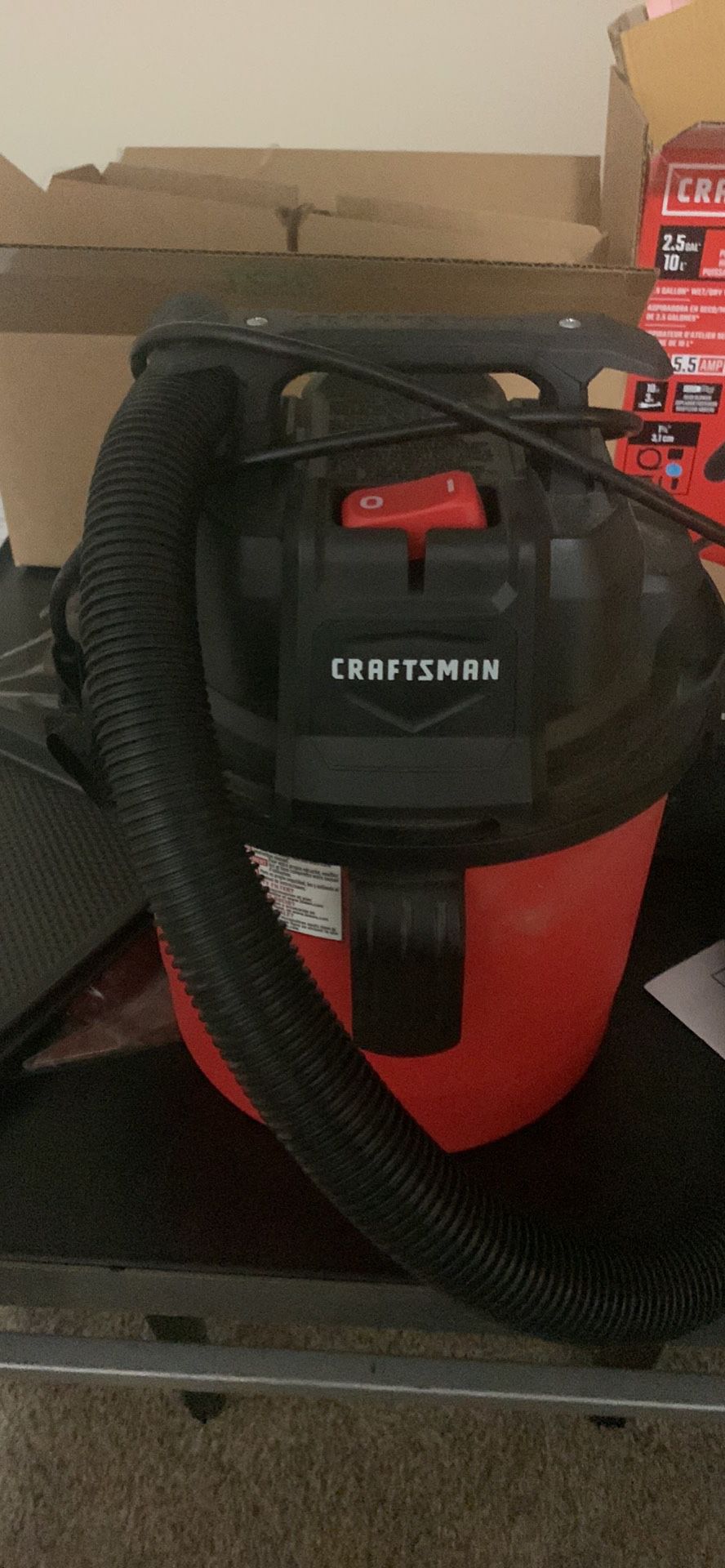 Craftsman 2.5 Gallon Vacuum 