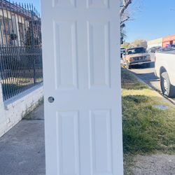 Puerta Nueva Para Interior  27. 1/2” Por 80 