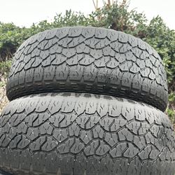275 60 20 goodyear wrangler AT 275/60/20 used tires 275/60R20