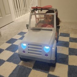 Our Generation Doll Jeep