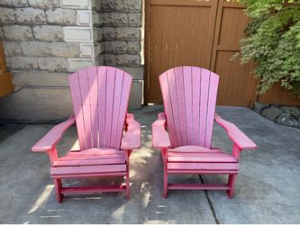 CR Plastic Adirondack chairs - 2