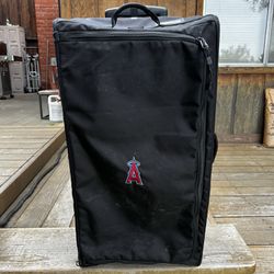 Angels Authentic Team Used Roller Suitcase Bag