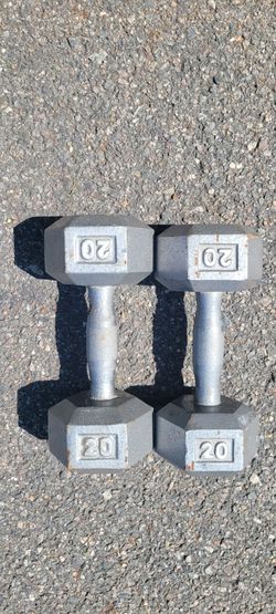 Hexagon Dumbbells-20lbs Cash or Zelle