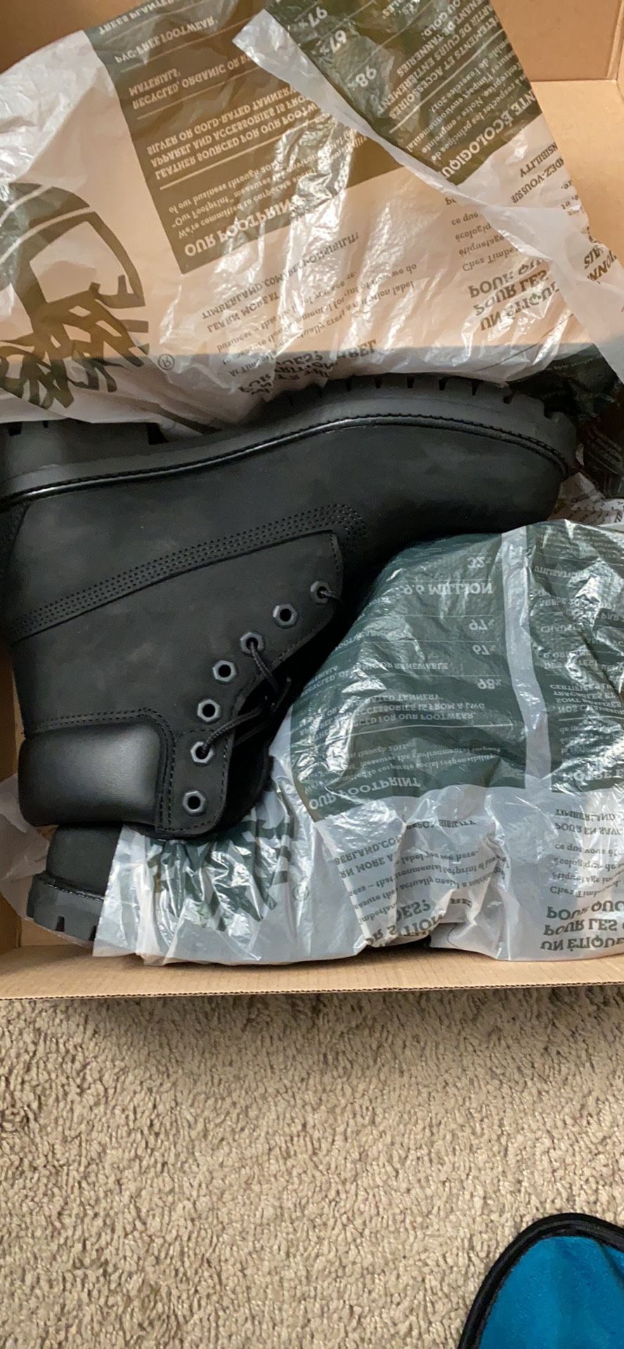 Men’s 6” Blk Size 8