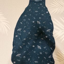 Woolino 4 Season Big Kid Sleep Bag, 4 - 6 Years, Space