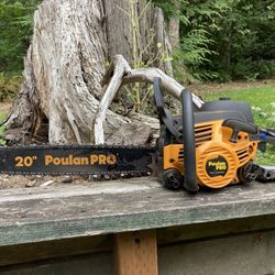 Poulan 20” Chainsaw