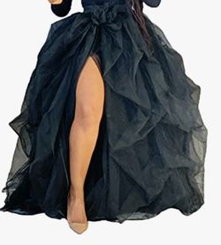 Tulle Full Length Skirt