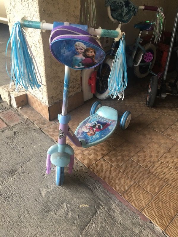Frozen scooter