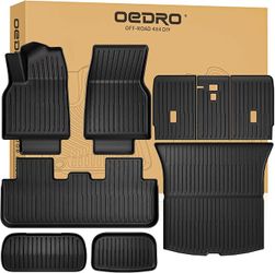 OEDRO Floor Mats for Tesla Model Y Juniper 2025–2026
