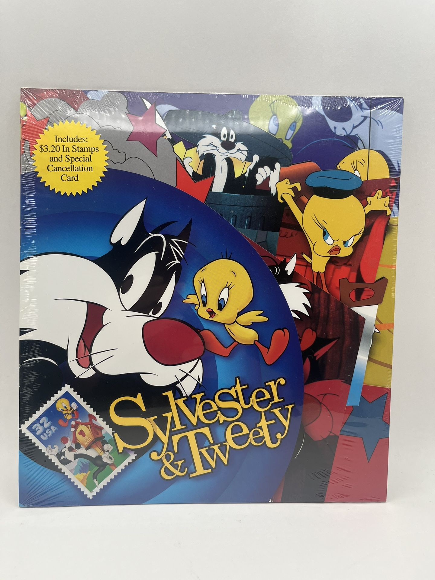 LOONEY TUNES SYLVESTER & TWEETY FIRST DAY SOUVENIR. Sealed.