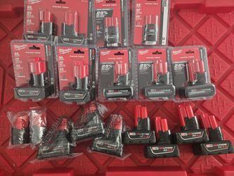 Milwaukee M12 Batteries 