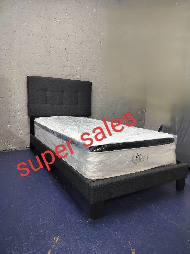 Twin Size Bed 