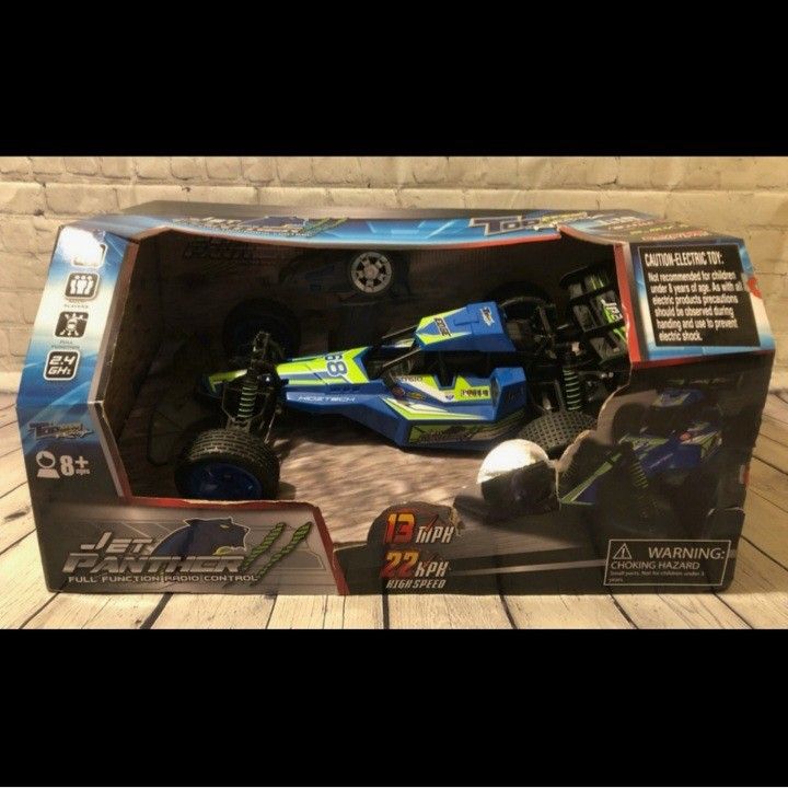 NIB Jet Panther Top Maz shops Racing full function radio control car