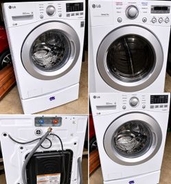 Front Load LG Washer and Dryer