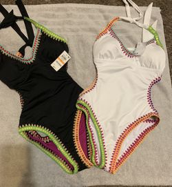 Size S one piece bathing suits NEW