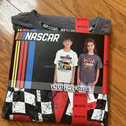 NWT Nascar Youth Tees 2 pack Size M 10/12