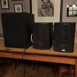 Stereo Speakers And Sub Woofer From Magnolia HiFi 