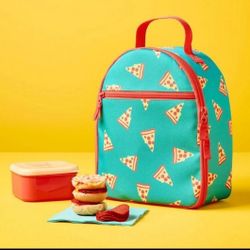 NEW Cat & Jack Pizza Lunch Bag - NWT 