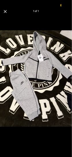 Nike Tech Fleece Tracksuit Set Gray