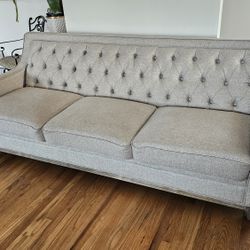Gray 3 Person Couch 