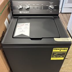 Speed Queen Washer Tc5 Matt Black 