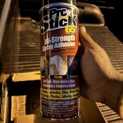 Spray adhesive 