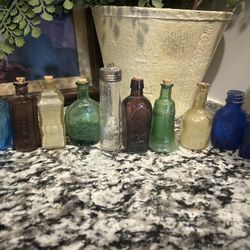 Vintage miniature bottles 