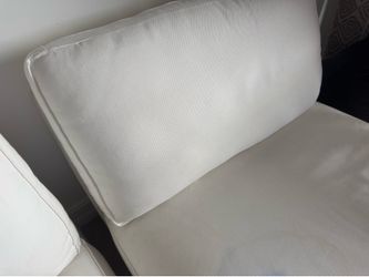 2 Single sofa white with washable covers