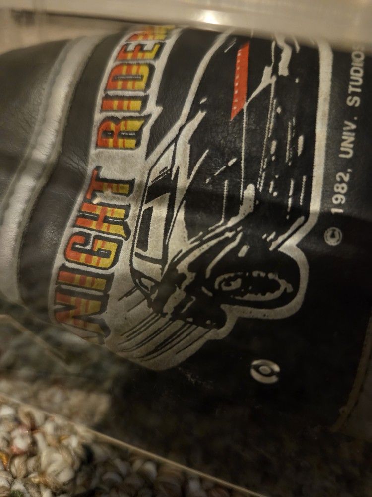 1982 Knight Rider Kids Gloves 