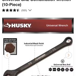 Husky SAE Wrench SET 