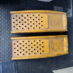 1-PAIR OF HEAVY-DUTY STEEL Car Ramps