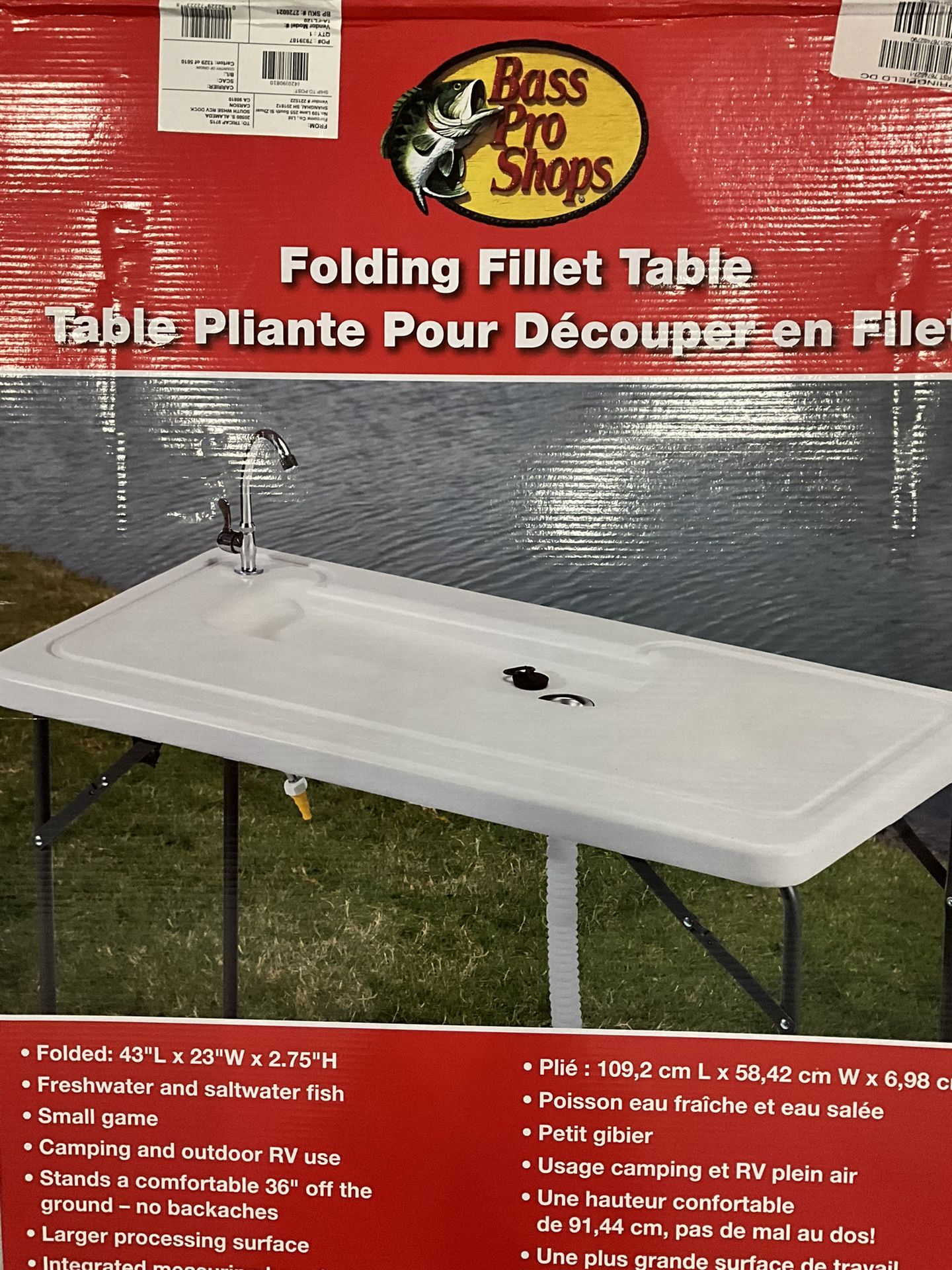Fish Cleaning Table