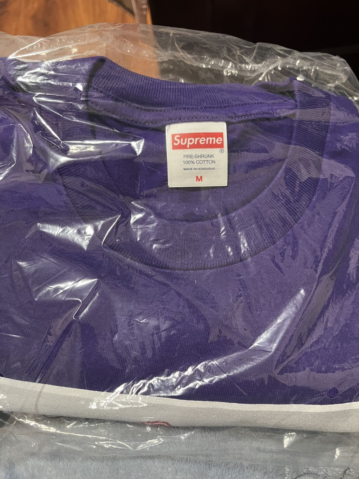 Supreme Playboi Carti Tee Heather Grey size M，purple M，