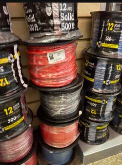 #12 solid wire /cable