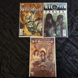 Fables comic book lot of 3! DC Comics. Vertigo. Mixed lot.