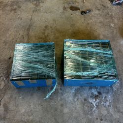 Akro-Mils 24 & 50 Drawer Parts Storage Cabinets FULL of Screws/nuts/bolts/screw/etc)