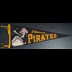 Super Vintage Pittsburgh Pirates Wall Pendant Antique Original.