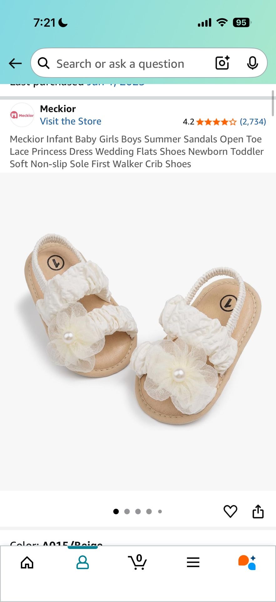 Baby Girl Shoes 6-12 Months