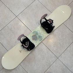 149 cm Morrow Snowboard with Bindings 