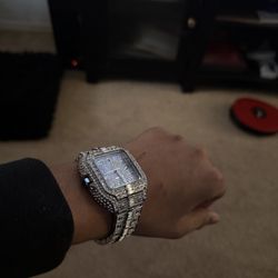 Cartier Moissanite Watch