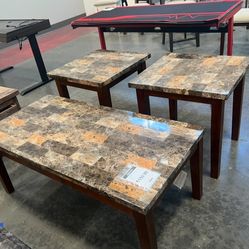 Ashley Coffee and Two End Tables